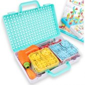 STEM 3 Boyutlu Eğitici Sök Tak Matkap Tamir Seti 340 Parça - 4