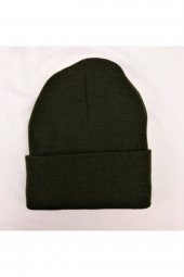 Unisex Haki Asker Yeşili Bere Önden katlamalı - 1