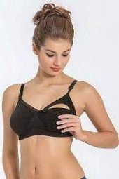 MISS FIT 11036 DİKİŞSİZ V YAKA EMZİRME SÜTYENİ - 4