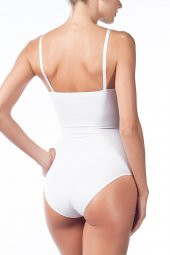 MISS FIT 1916 DİKİŞSİZ İNCE ASKILI KORSAJLI BODY - 2