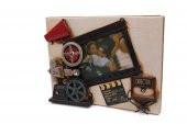 himarry Dekoratif Metal Çerçeve Sinema Temalı Vintage Hediyelik - 3