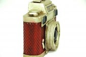 himarry Dekoratif Metal Fotoğraf Makinesi Obje Biblo Vintage Hediyelik thumbnail 3
