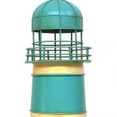 Dekoratif Metal Deniz Feneri Kumbara Vintage Biblo Hediyelik - 3