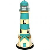 Dekoratif Metal Deniz Feneri Kumbara Vintage Biblo Hediyelik - 2