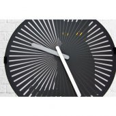 himarry Saat Hareketli Kedi Sesli Duvar Saati Kedili Dekoratif Hediyelik - 2