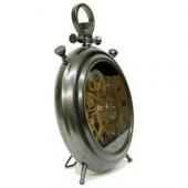 himarry Saat Çarklı Masa Saati Duvar Saati Dekoratif Hediyelik - 2