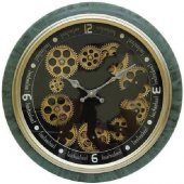 himarry Saat Çarklı Duvar Saati Dekoratif Ev Ofis Hediyelik - 1