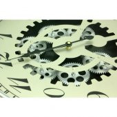 himarry Saat Çarklı Askılı Duvar Saati Dekoratif Ev Ofis Hediyelik - 4