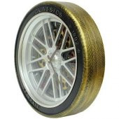 himarry Saat Çarklı Jant Modeli Duvar Saati Dekoratif Ev Ofis Hediyelik - 3