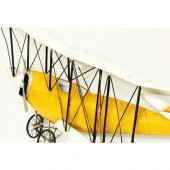 himarry Uçak Pano Sarı Vintage Dekoratif Ev Ofis Hediyelik - 2