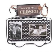 himarry Dekoratif Metal Kapı Yazısı Araba Dekorlu Vintage Hediyelik - 2