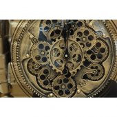 himarry Çarklı Duvar Saati Sarıoksit Akar Mekanizmalı Dekoratif Hediyelik - 5