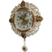 himarry Saat Sarkaçlı Akar Mekanızmalı Hediyelik Duvar Saati - 1