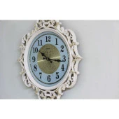 Sarkaçlı Duvar Saati Ferforje Desenli Hediyelik Duvar Saati - 3