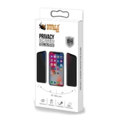 Samsung Galaxy A22 Hayalet Privacy Gizli Cam Ekran Koruyucu Siyah - 6