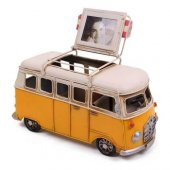 himarry Dekoratif Metal Minibüs Kalemlik Çerçeveli Biblo - 1