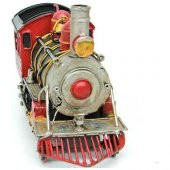 himarry Dekoratif Metal Lokomotif Kalemlik - 5