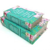 himarry Kutu Kitap Love Story 2li Set Kitap Kutusu Dekoratif Hediyelik - 2
