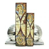 himarry Kutu Kitap Harita 2li Set Kitap Kutusu Dekoratif Hediyelik - 4