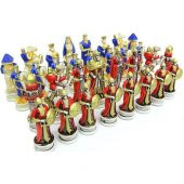 himarry Satranç Taşı Polyester Büyükboy Alaaddin Haçlı Dekoratif Hediyelik thumbnail 2