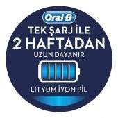 Oral-B Pro 3 3900 Siyah Beyaz 2li Şarj Edilebilir Diş Fırçası Seti - 5