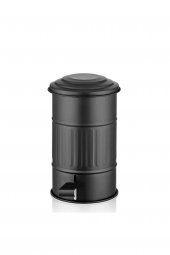 The Mia Çöp Kovası Banyo 5 Lt - Siyah GLV0294 - 1