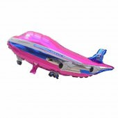Pembe Uçak Folyo Balon - 1