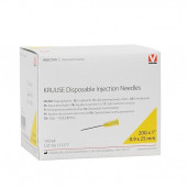 KRUUSE Enjektör İğnesi 0.9 x 25 mm. Sarı (20G x 1) 100 Adet thumbnail 1