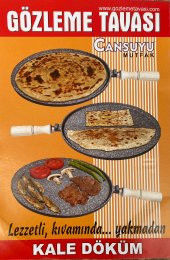 Cansuyu Kale Döküm Izgara Ve Gözleme Tava Seti - 5