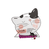 KEYF 1,2 CM PARLAK KEDİ TASMASI - 1