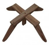 Ahşap Berjer Ayağı Ceviz Renk thumbnail 1
