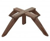 Ahşap Berjer Ayağı Ceviz Renk thumbnail 2