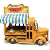 himarry Dekoratif Metal Sandviç Arabası Biblo Hediyelik thumbnail 2