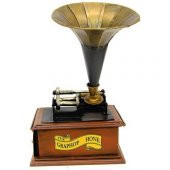himarry Dekoratif Metal Gramofon Kutu Hediyelik - 1