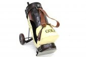 himarry Dekoratif Metal Golf Arabası Golf Vintage Ev Ofis Dekoratif Hediyelik - 5