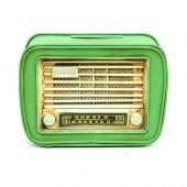 himarry Dekoratif Metal Radyo Kumbara Vintage Hediyelik - 1