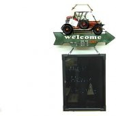 himarry Dekoratif Metal Yazı Tahtası Tabela Okul Tahtası Led Işıklı - 1