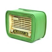 himarry Dekoratif Metal Radyo Kumbara Vintage Hediyelik - 2