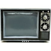 himarry Televizyon Siyah Vintage Dekoratif Hediyelik - 1