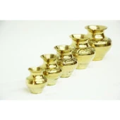 himarry Vazo Minik 5li set Tamamı Pirinç Dekoratif Hediyelik thumbnail 1