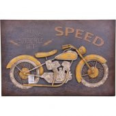 himarry Motorsiklet Tablo Pano Vintage Dekoratif Ev Ofis Hediyelik - 1