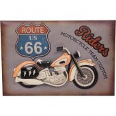 himarry Motorsiklet Tablo Pano Vintage Dekoratif Ev Ofis Hediyelik - 1