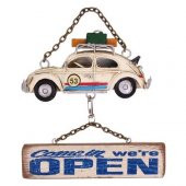 himarry Dekoratif Metal Kapı Yazısı Araba Vintage Dekoratif Hediyelik - 1
