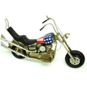 himarry Dekoratif Metal Motosiklet Vintage Biblo Dekoratif Hediyelik - 2