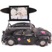 himarry Dekoratif Metal Araba Çerçeveli ve Kumbaralı Vosvos Hediyelik - 1