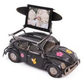 himarry Dekoratif Metal Araba Çerçeveli ve Kumbaralı Vosvos Hediyelik - 2