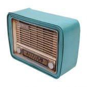 himarry Dekoratif Metal Radyo Kumbaralı Vintage Hediyelik thumbnail 2