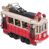 himarry Dekoratif Metal Taksim Tramvay Orta Boy Vintage Biblo Hediyelik - 2