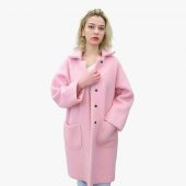 Pembe kaşe kaban - 4