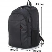 Sırt Çantası Laptop Bölmeli 15.6" İnç Usb Şarj Girişli 8683255010073 - 2